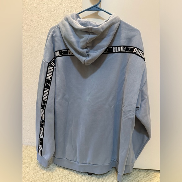 Puma Jackets, Baby Blue and Black - Picture 2 of 6